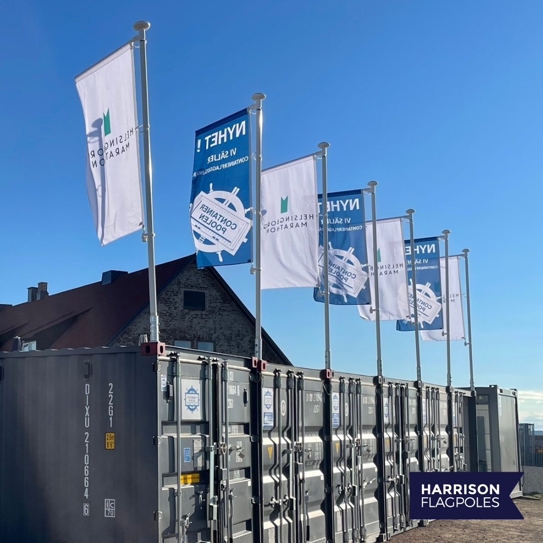 Container Flagpoles